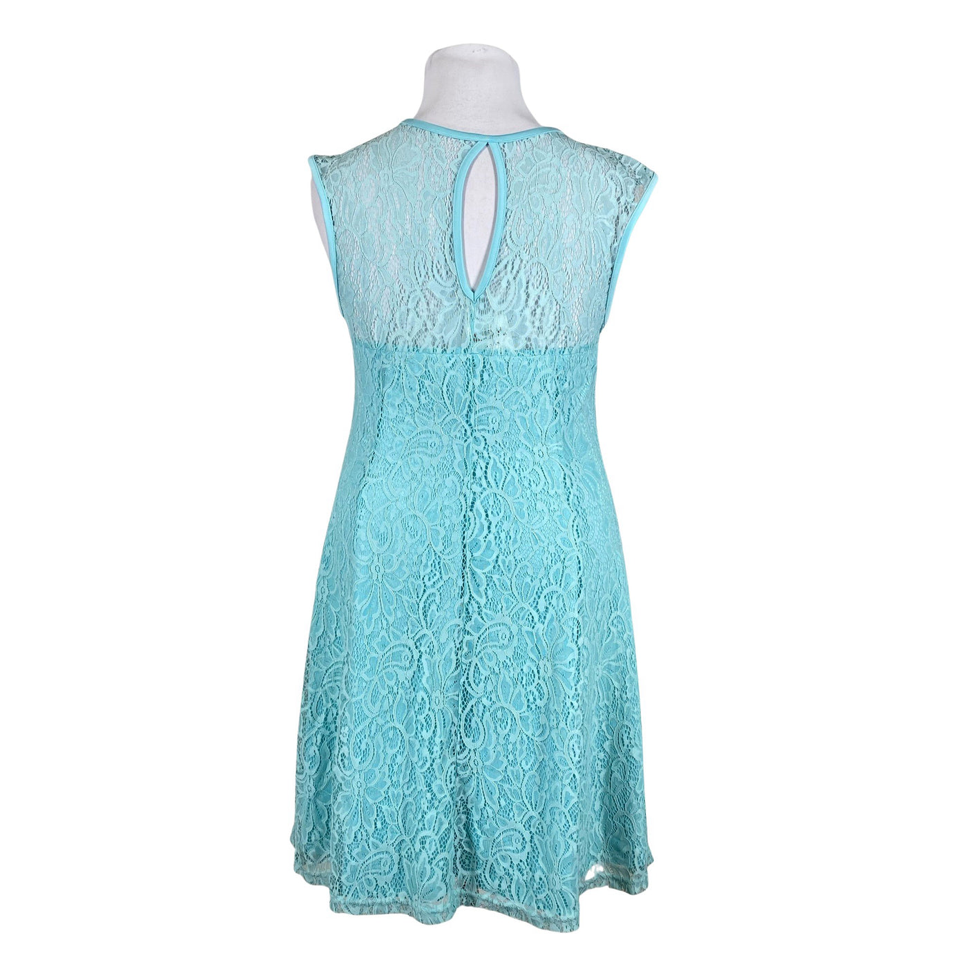 Unisex Zizzi - Party dress, size 42 - Turquoise (2)