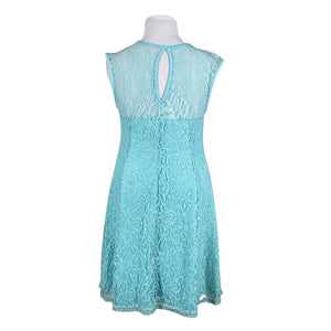 Unisex Zizzi - Party dress, size 42 - Turquoise (2)