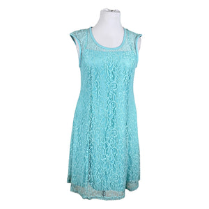 Unisex Zizzi - Party dress, size 42 - Turquoise (1)