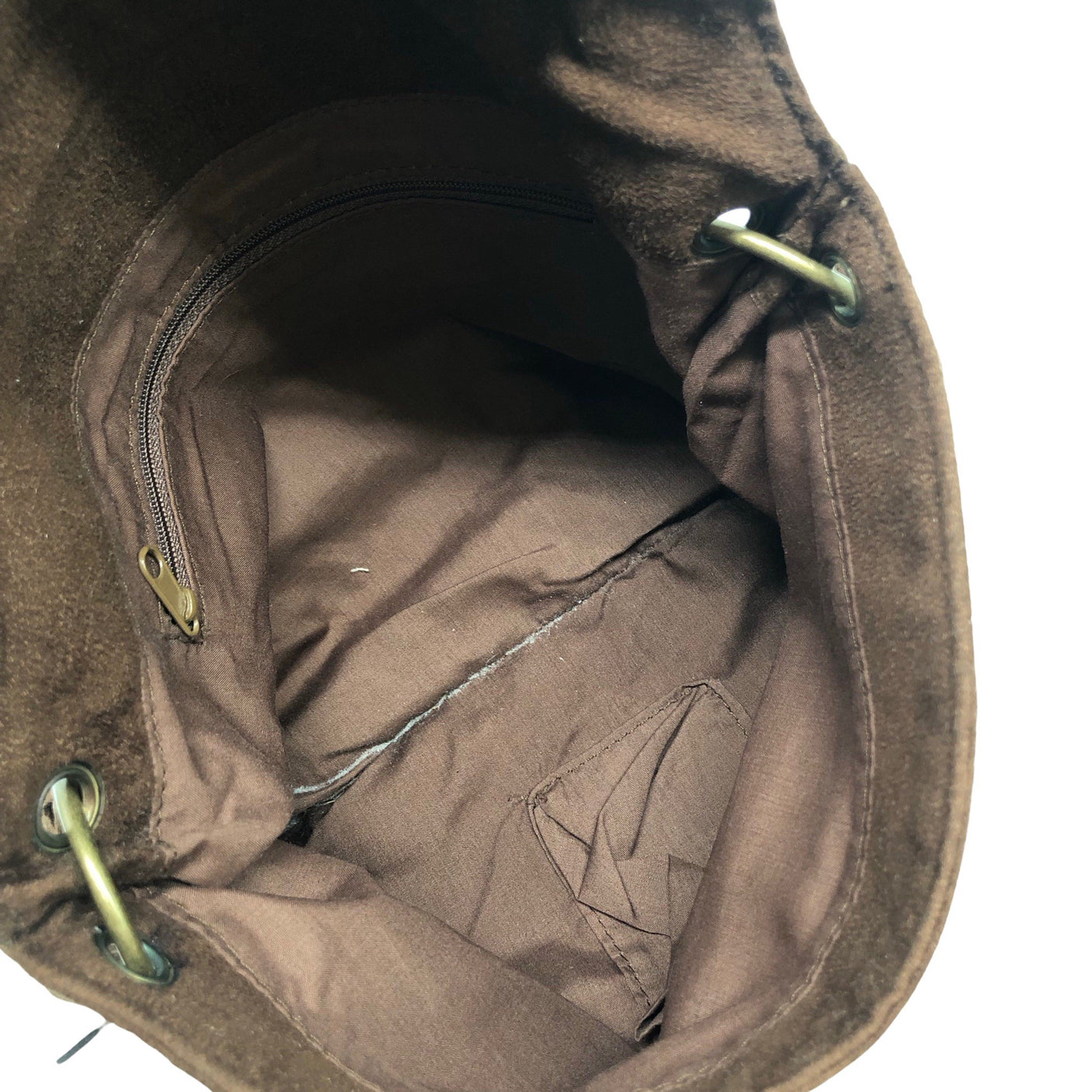 Unisex Handmade - Handbag, size Midi - Brown (2)