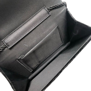 Unisex Handmade - Evening bag, size Mini - Black (2)