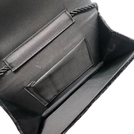 Unisex Handmade - Evening bag, size Mini - Black (2)