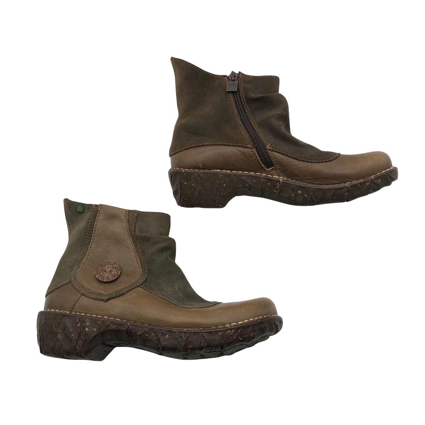 Unisex El naturalista - Ankle boots, size 38 - Brown (1)