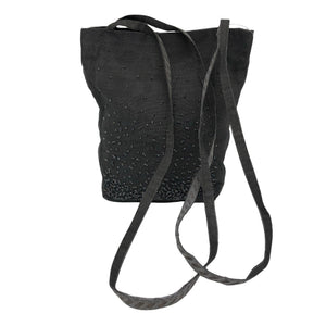 Unisex Handmade - Shoulder bag, size Mini - Gray (1)