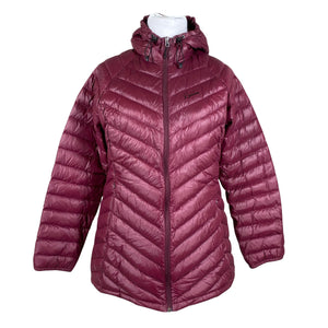 Unisex Rukka - Light down jacket, size 48 - Wine red (1)