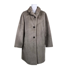 Unisex Rich & Royal - Faux fur coat, size 36 - Gray (1)