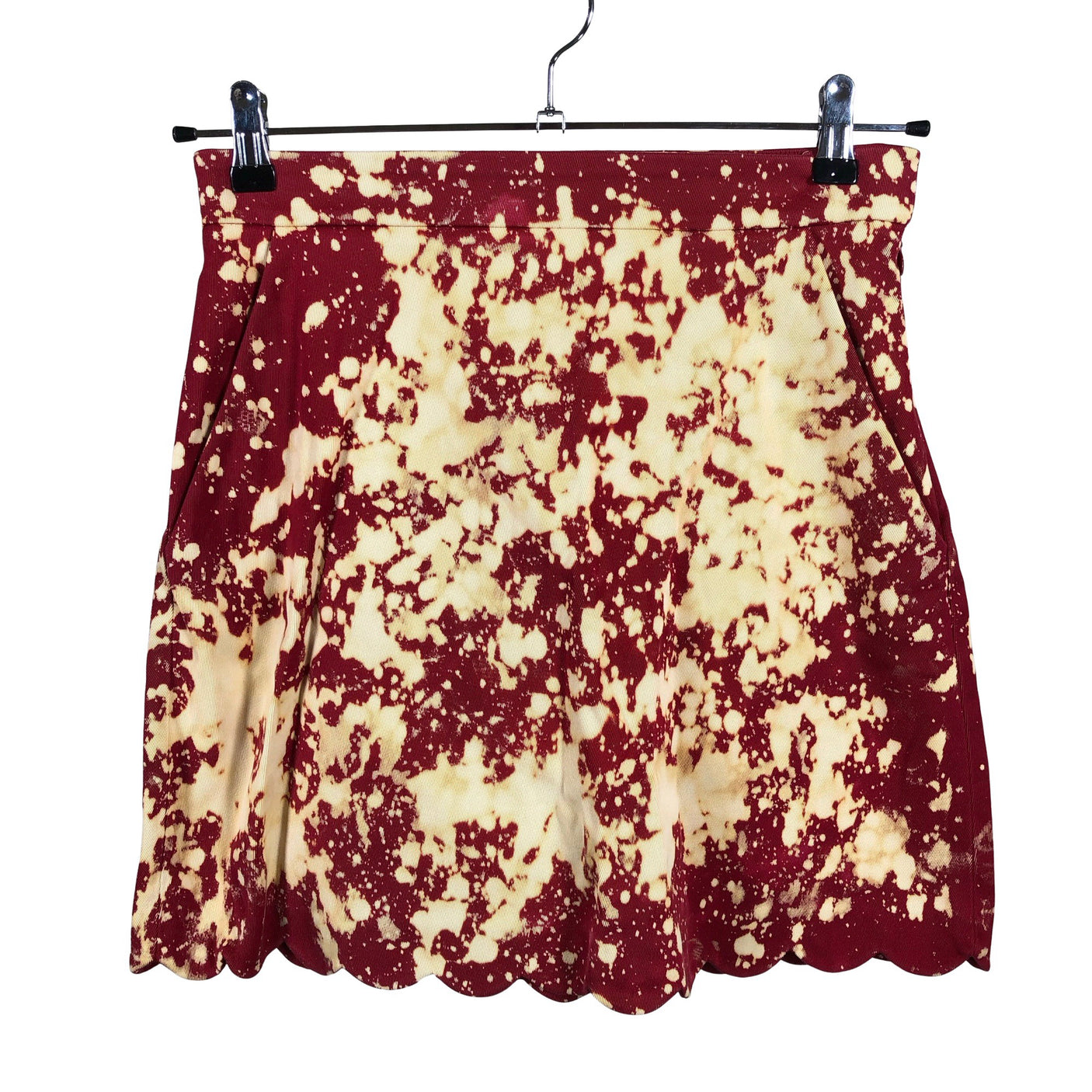 Unisex COS - Fabric skirt, size 38 - Red (1)