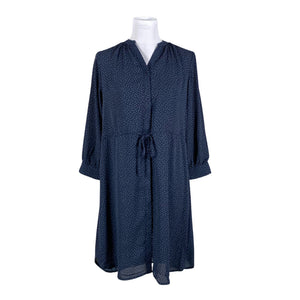 Unisex Selected - Schiffon dress, size 34 - Blue (1)