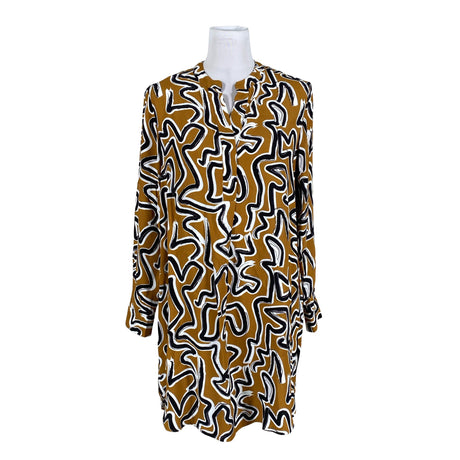 Unisex Your Face - Schiffon tunic, size 34 - Brown ()