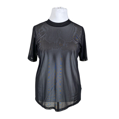 Unisex Zizzi - Short-sleeved blouse, size 46 - Black ()