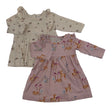 Unisex Lindex - Tricot dress, size 56 - 62 - Beige ()