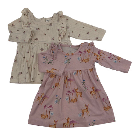 Unisex Lindex - Tricot dress, size 56 - 62 - Beige ()