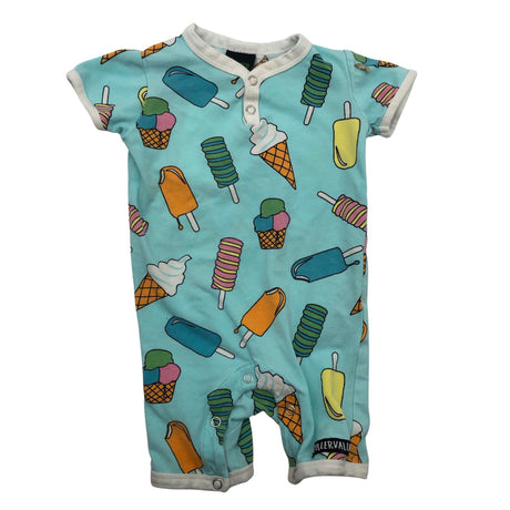 Unisex Villervalla - Overalls, size 56 - 62 - Turquoise ()