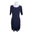 Unisex Bruuns Bazaar - Schiffon dress, size 40 - Blue ()