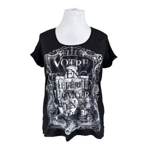 Unisex D.E.P.T - T-shirt, size 42 - Black (1)