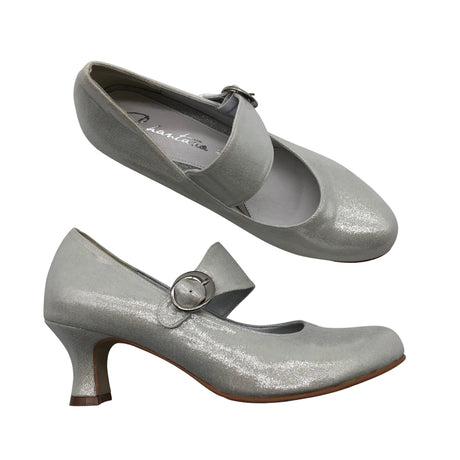 Unisex Chantana - Evening high heels, size 40 - Gray ()