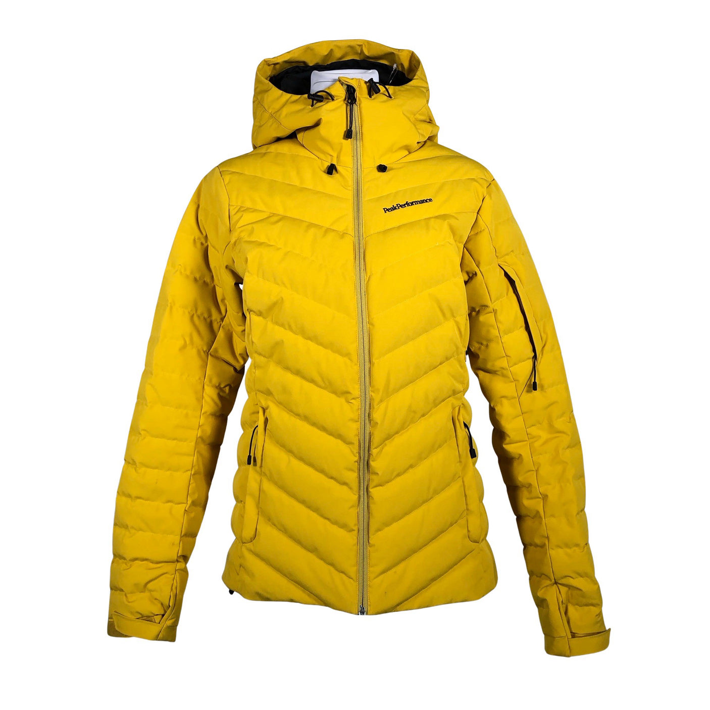 Unisex Peak Performance - Down jacket, size 40 - Yellow (1)