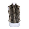 Unisex Filippa K. - Faux fur vest, size 38 - Brown ()