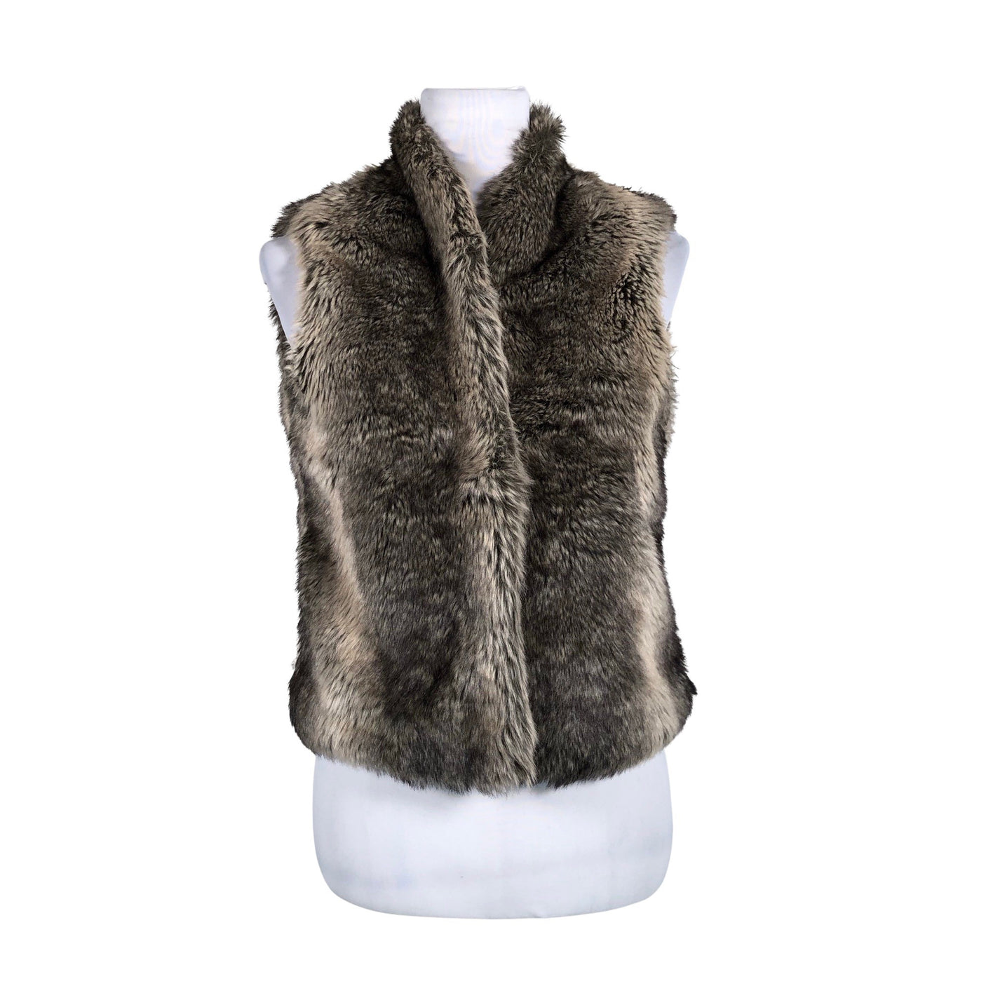 Unisex Filippa K. - Faux fur vest, size 38 - Brown (1)