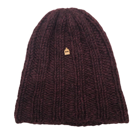 Unisex Myssyfarmi - Winter beanie, size 54 - 56 cm - Wine red ()