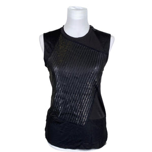 Unisex Calvin Klein Jeans - Tricot tank top, size 36 - Black (1)