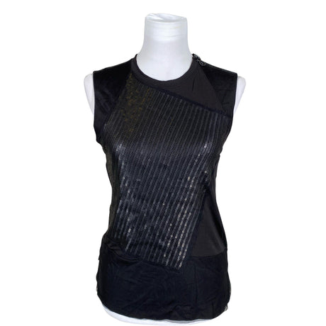 Unisex Calvin Klein Jeans - Tricot tank top, size 36 - Black ()