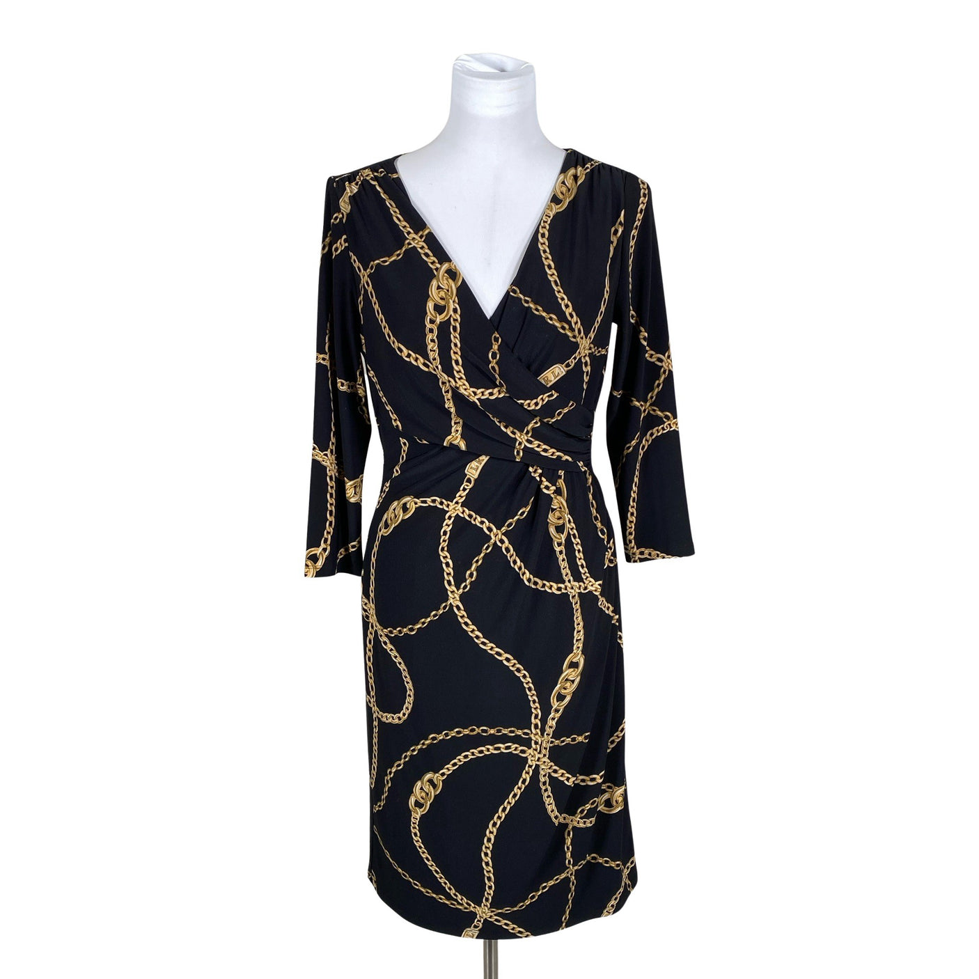Unisex Lauren Ralph Lauren - Tricot dress, size 40 - Black (1)
