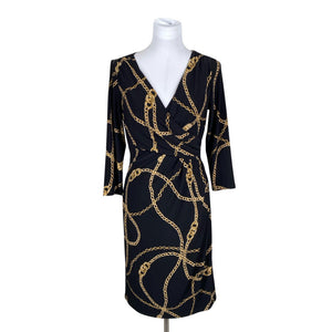 Unisex Lauren Ralph Lauren - Tricot dress, size 40 - Black (1)