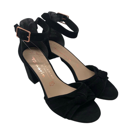 Unisex Tamaris - Heeled sandals, size 38 - Black (2)