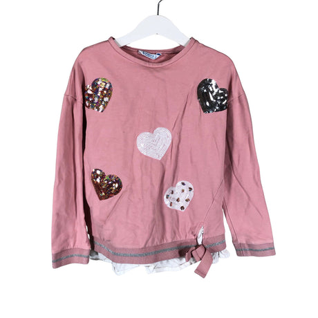 Unisex Mayoral - Sweatshirt, size 122 - 128 - Light pink ()