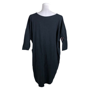 Unisex Papu - Tricot dress, size 40 - Black (2)