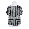 Unisex Gerry Weber - Short-sleeved blouse, size 42 - Black ()