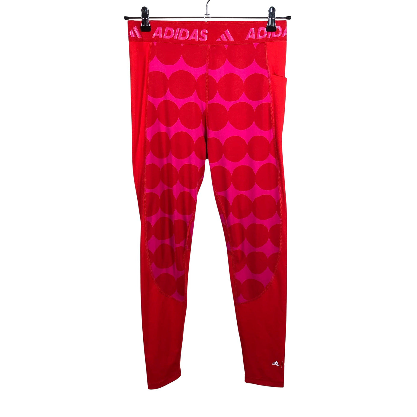 Unisex Adidas - Sports tights, size 42 - Red (1)