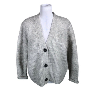 Unisex Cut & Pret - Cardigan, size 40 - Gray (1)