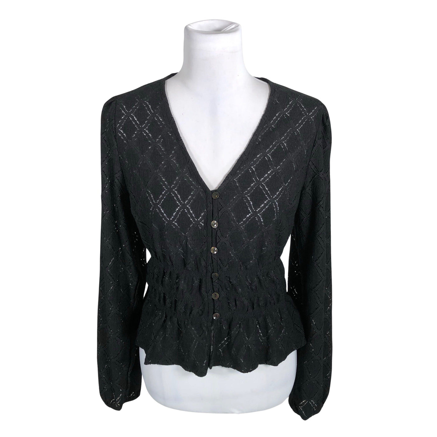 Unisex Holly & Whyte by Lindex - Blouse, size 36 - Black (1)