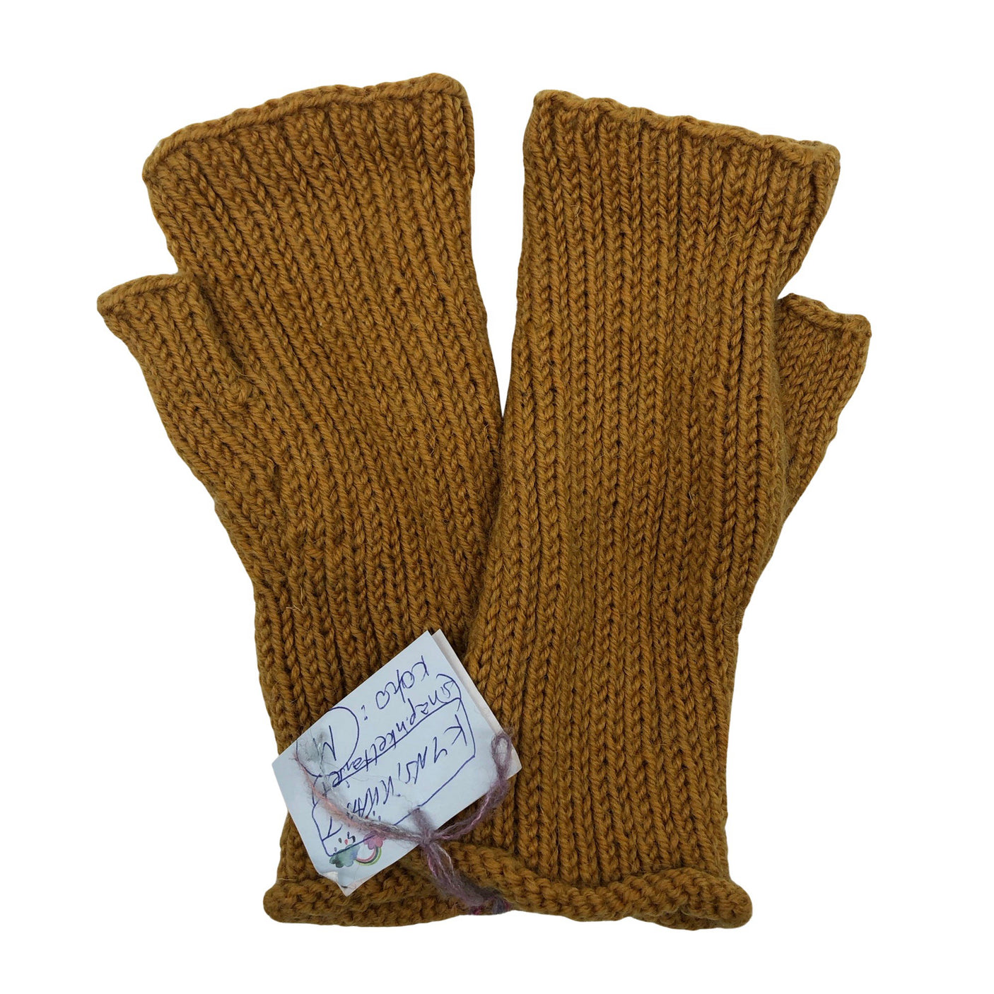 Unisex Handmade - Gloves, size No size - Yellow (1)