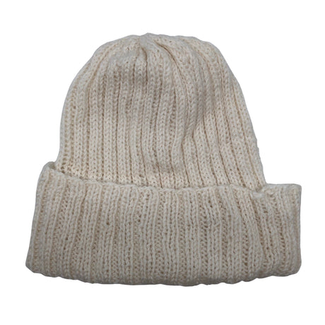 Unisex Handmade - Winter beanie, size 56 - 58 cm - White ()