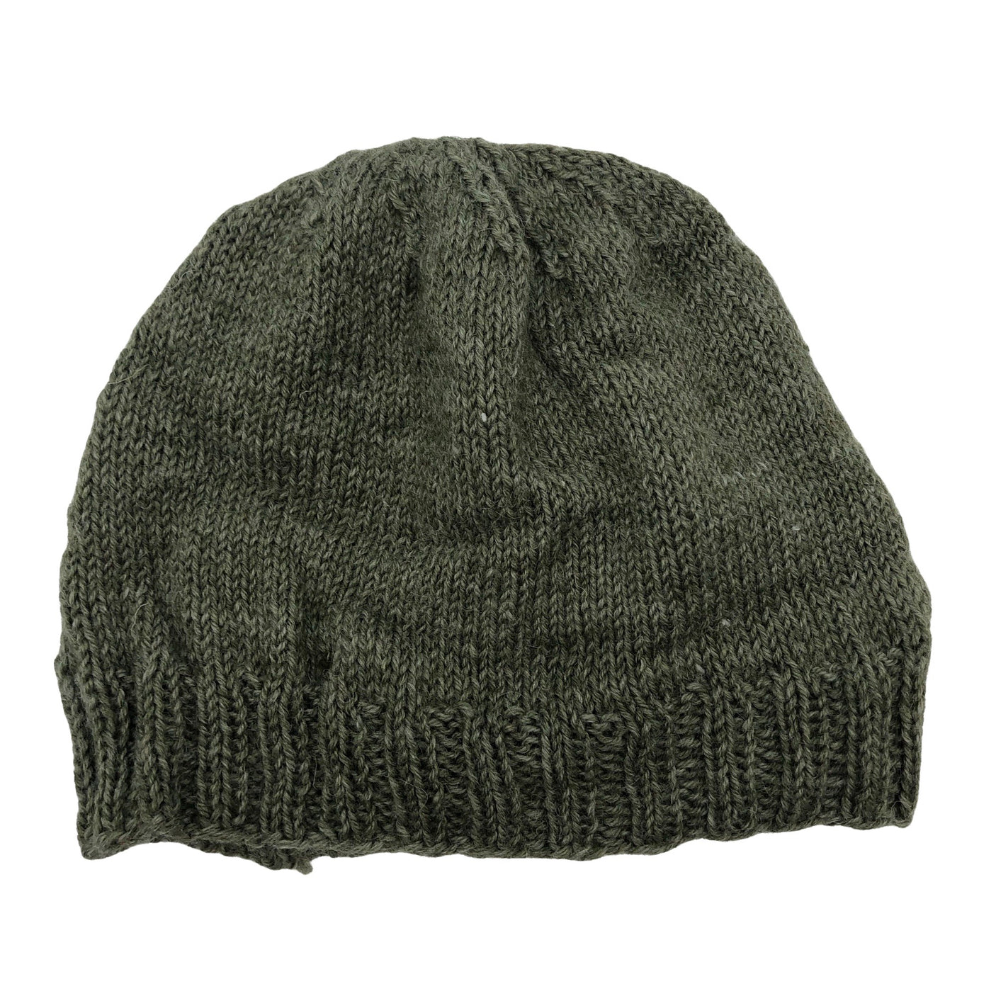 Unisex Handmade - Winter beanie, size 56 - 58 cm - Green (1)