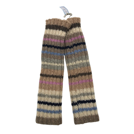 Unisex Handmade - Leg warmers, size 38 - Beige ()