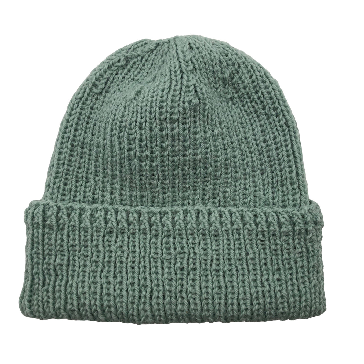 Unisex Handmade - Winter beanie, size 56 - 58 cm - Green (1)