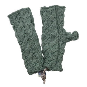 Unisex Handmade - Gloves, size No size - Green (1)