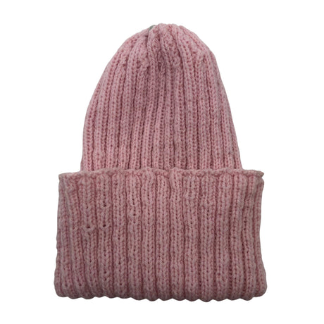Unisex Handmade - Winter beanie, size 50 - 52 cm - Light pink ()