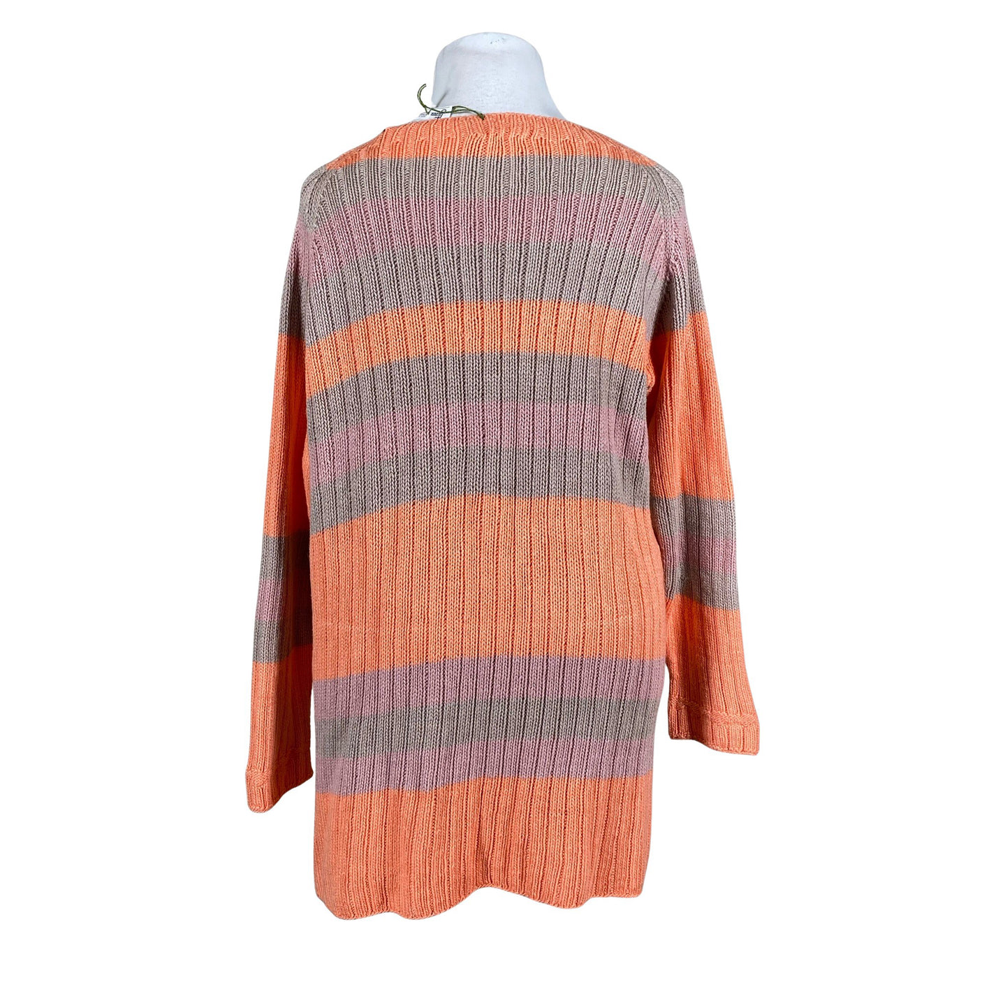 Unisex Handmade - Knit tunic, size 46 - Orange (2)
