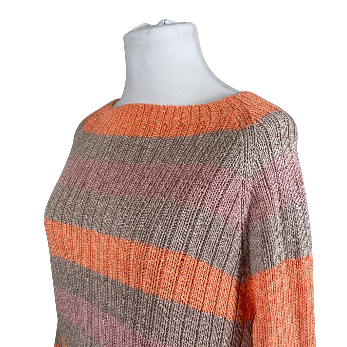Unisex Handmade - Knit tunic, size 46 - Orange (3)