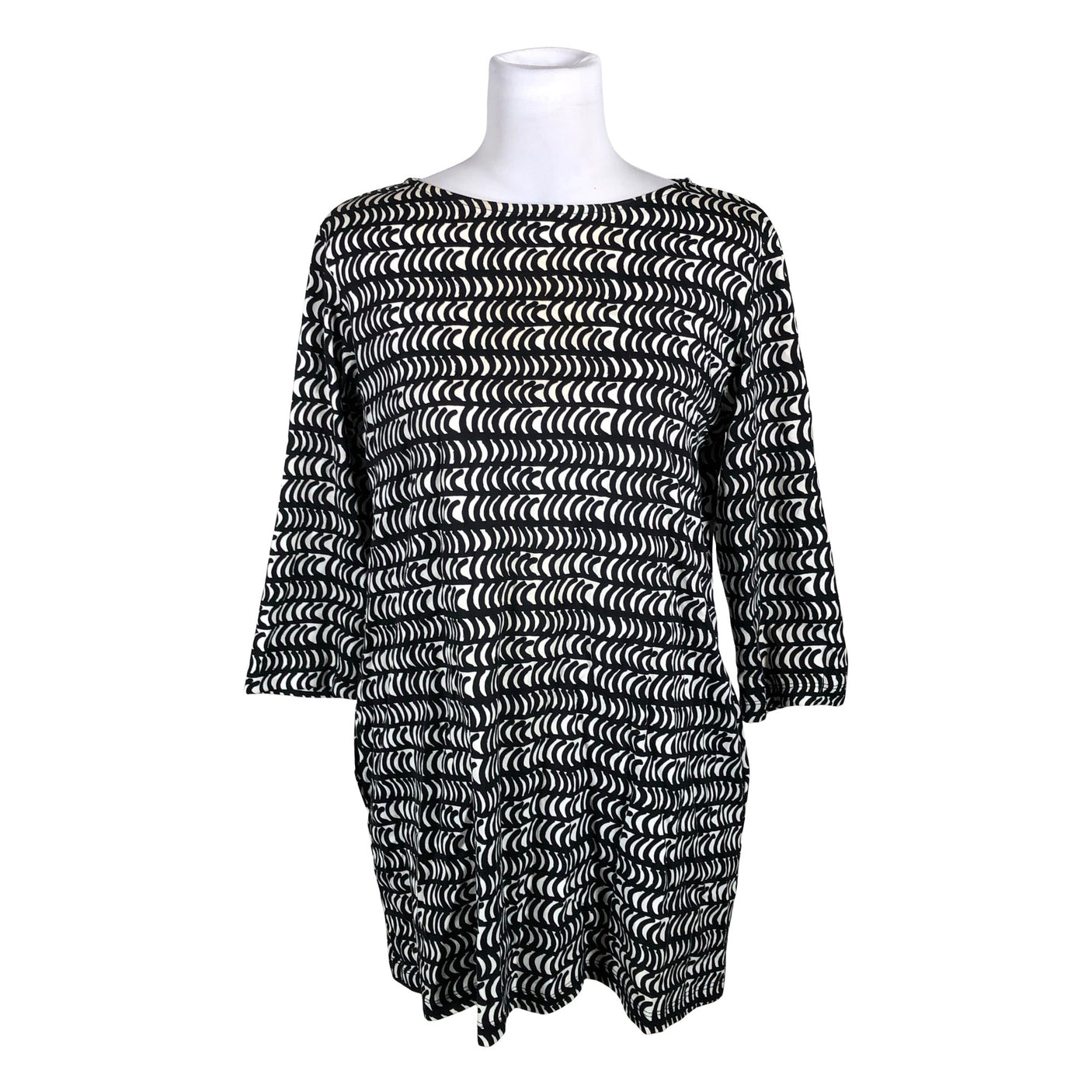 Unisex Marimekko - Tricot tunic, size 38 - Black (1)