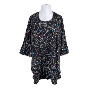 Unisex Aino - Sweatshirt dress, size 42 - Black (1)