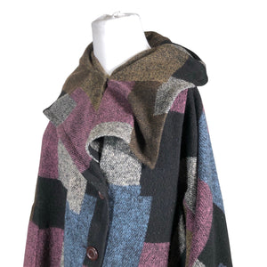Unisex Aino - Wool coat, size 50 - Black (3)
