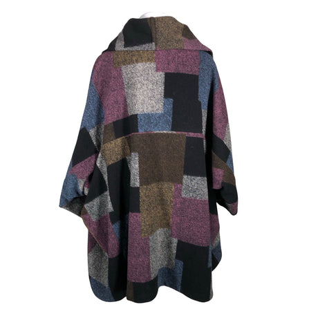 Unisex Aino - Wool coat, size 50 - Black (2)