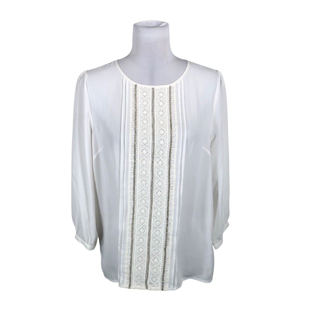 Unisex 1.2.3 Paris - Blouse, size 40 - White (1)