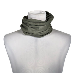 Unisex Buff - Circle scarf, size Midi - Green (1)
